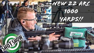 NEW 22 ARC Goes 1000 Yards  Uintah Precision Bolt Action AR Upper [upl. by Mulcahy]