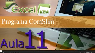 Excel VBA  Aula 11 Programa COMSlim  Converta Excel para exe [upl. by Vharat]