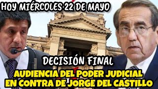 ESTE FUE EL FALL0 DE CARHUANCHO SOBRE EL PEDIDO DE LA PROCURADURÍA EN C0NTRA DE JORGE DEL CASTILLO [upl. by Ilzel]