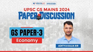 UPSC GS Mains 2024  GS Paper3  Economy [upl. by Eliza]