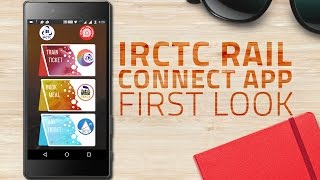 IRCTC Rail Connect App First Look  The Fastest Way to Book Railway Tickets Yet [upl. by Bohi]