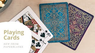 Introducing Paperblanks Playing Cards [upl. by Cony]