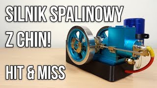 Mini Silnik SPALINOWY z Chin – Hit and Miss [upl. by Carena318]