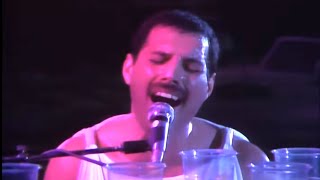 Queen  Bohemian Rhapsody Live at Wembley Stadium 12071986 50 FPS [upl. by Itoc]