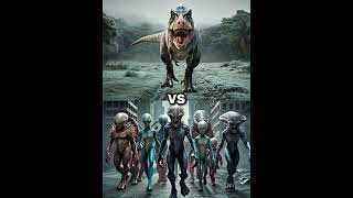 Alien vs T rex vs White Animals  Godzilla lion polar bear king kong Wolf blackpanther hyena [upl. by Nihsfa]