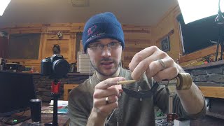 Fly Tying Thread Control  Tying with A LOT of Pressure [upl. by Stanfield]