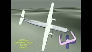 American Eagle Flight 4184 CVR  Animation [upl. by Hafinah41]