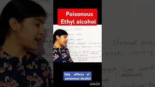 what is poisonous ethy alcohol and its side effectsmethanolpoisionousalcoholscienceshorts [upl. by Shara]