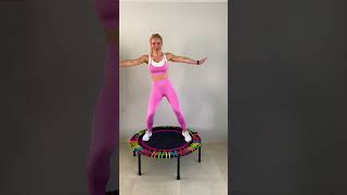 Never ending story of princess on trampoline trampoline fitness short [upl. by Pedersen]