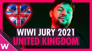 Eurovision Review 2021 United Kingdom  James Newman quotEmbersquot WIWI JURY [upl. by Annodal]