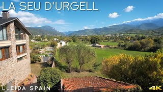 Tiny Tour  La Seu dUrgell Spain  a 3000 year old town by the Pyrenees  2022 Oct [upl. by Eneliak387]