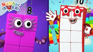 Numberblocks Best Moments Compilation  123  Learn to Count  Family Kids Cartoon [upl. by Ecadnac]