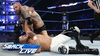 Aleister Black vs Andrade SmackDown LIVE Feb 19 2019 [upl. by Lyret]