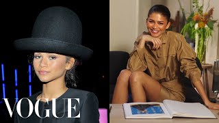 Zendaya Breaks Down 23 Looks From Euphoria to Dune  Life in Looks  Vogue [upl. by Wardle]