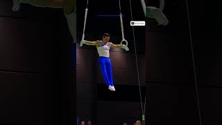 Eleftherios Petrounias Dominating the Rings at 2024 European Championships [upl. by Spratt95]