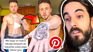 RENE ZZ reacciona al HOMBRE que SE HIZO TODOS LOS TATUAJES DE PINTEREST A LA VEZ [upl. by Lovmilla]