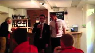 Scott Wootton and Robbie Brady initiation into Man Utd team [upl. by Fillian]