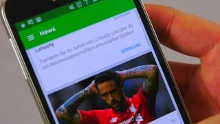 Onefootball on Android [upl. by Gardal]