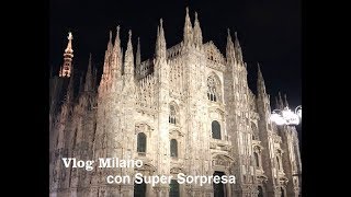 VLOG la prima volta in aereo destinazione Milano con SUPER SORPRESA [upl. by Joashus256]