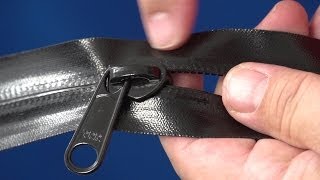 YKK® AquaGuard® Water Repellent Zipper Demo [upl. by Tut]