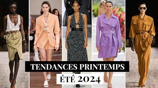 Tout savoir sur les tendances mode PrintempsÉté 2024 [upl. by Favrot500]