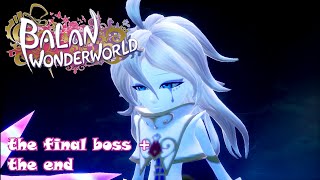 Balan wonderworld gameplay walkthrough playthrough the final boss fight and ending nintendo switch [upl. by Boak]