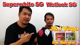 JampJ Virgo Superwhite SG and Wetlook SG  Ink Review  Tagalog  Screen Printing [upl. by Ttennaj]