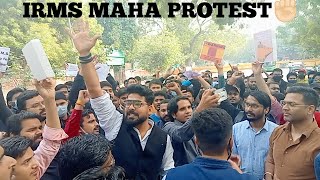 AWAAZ DO HUM EK HAIN IRMS MAHA PROTESTWE WANT JUSTICE FOR ENGINEERSIRMS PROTESTDHANDE SIRRAM SIR [upl. by Namia]