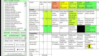 8 Completing an automated analytic grading eRubric in eMarking Assistant [upl. by Ataynek59]