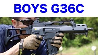 東京マルイ G36c 電動ガンBOYs をマック堺がレビューしてみた【良く当たる】27 [upl. by Akym916]