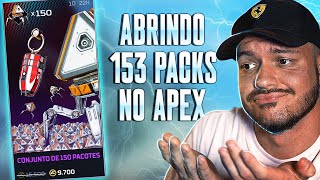 Abrindo 153 PACOTES APEX outra HERANÇA é possível  APEX LEGENDS [upl. by Heindrick]