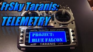 Taranis X9D Setting Up Telemetry [upl. by Burnard51]