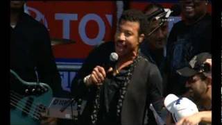 Lionel Richie  All Night Long Live at 2010 AFL Grand Final Replay 2102010 [upl. by Yliab485]