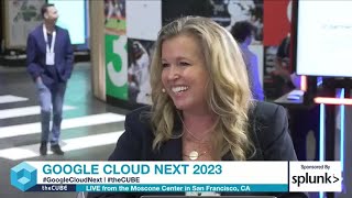 The Power of Splunk amp Google Cloud with Gretchen OHara at Google Next 23 [upl. by Buhler]