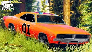 РЕАЛЬНАЯ ЖИЗНЬ В GTA 5  НАШЛИ ЗАБРОШЕННЫЙ DODGE CHARGER ВЕЗЕМ В ГОРОД 🌊ВОТЕР [upl. by Arahahs489]