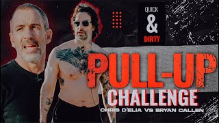 100 PullUp Challenge  Quick amp Dirty w Chris DElia amp Bryan Callen [upl. by Ahsiema]