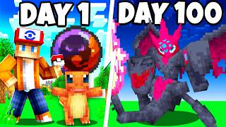 I Spent 100 Days as a FUSION TRAINER in Pokémon Minecraft Against my Rival Duos Cobblemon [upl. by Nairret]