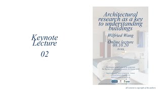 The Practice of Architectural Research  Keynote lecture by Wilfried Wang [upl. by Laniger]