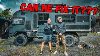 Fixing Ollie Ollertones Pinzgauer 6x6 [upl. by Leiram419]