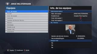 LFP Liga Boliviana PES 2017 PS4 Planteles [upl. by Baillie]