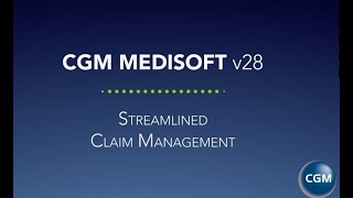 Medisoft v28 Claim Management [upl. by Zil]