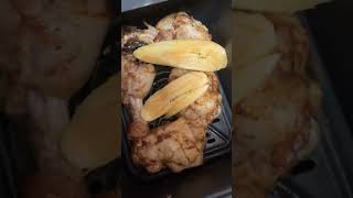 Grilled Style Chicken and Sweet Plantain Roasted Air Fryer Cooking Time 35 minutes [upl. by Naget369]