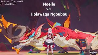 Noelle vs Holawaqa Ngoubou [upl. by Dlaner]