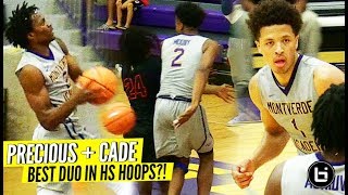 Precious Achiuwa  Cade Cunningham BEST DUO in HS Hoops Montverde vs Leesburg Highlights [upl. by Erdnuaed136]