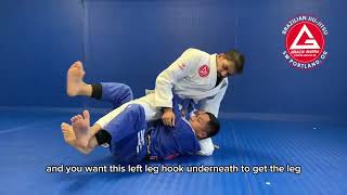 Deep Half to Waiter Sweep BJJ [upl. by Slade]