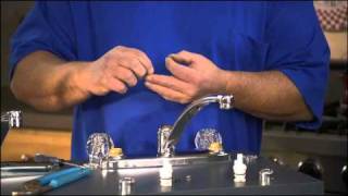 How do I replace the stem in my double handle faucet Part 3 [upl. by Lipsey]