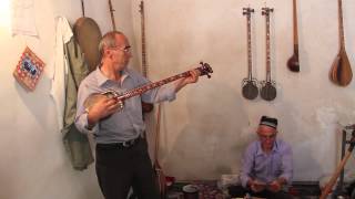 Rubab player Shakhrisabz Uzbekistan [upl. by Serolod]