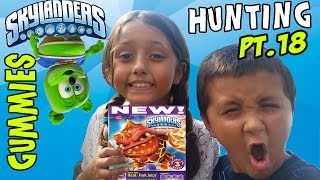 Skylanders Hunting Part 18 Kaos Fruit Snacks amp Lunch w the Sky Kids P1 of 2 [upl. by Tollmann]