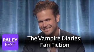 The Vampire Diaries  Is Matt Davis a Fan Fiction Author [upl. by Abil117]