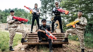 LTT Game Nerf War  Dou Warriors SEAL X Nerf Guns Fight Mr Zero Crazy In An Unexpected Mission [upl. by Puri23]